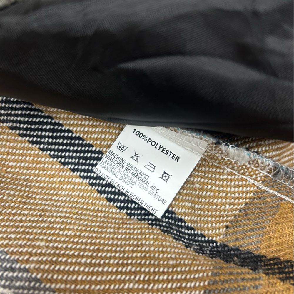 Plaid Flannel Button Down Shacket - image 6